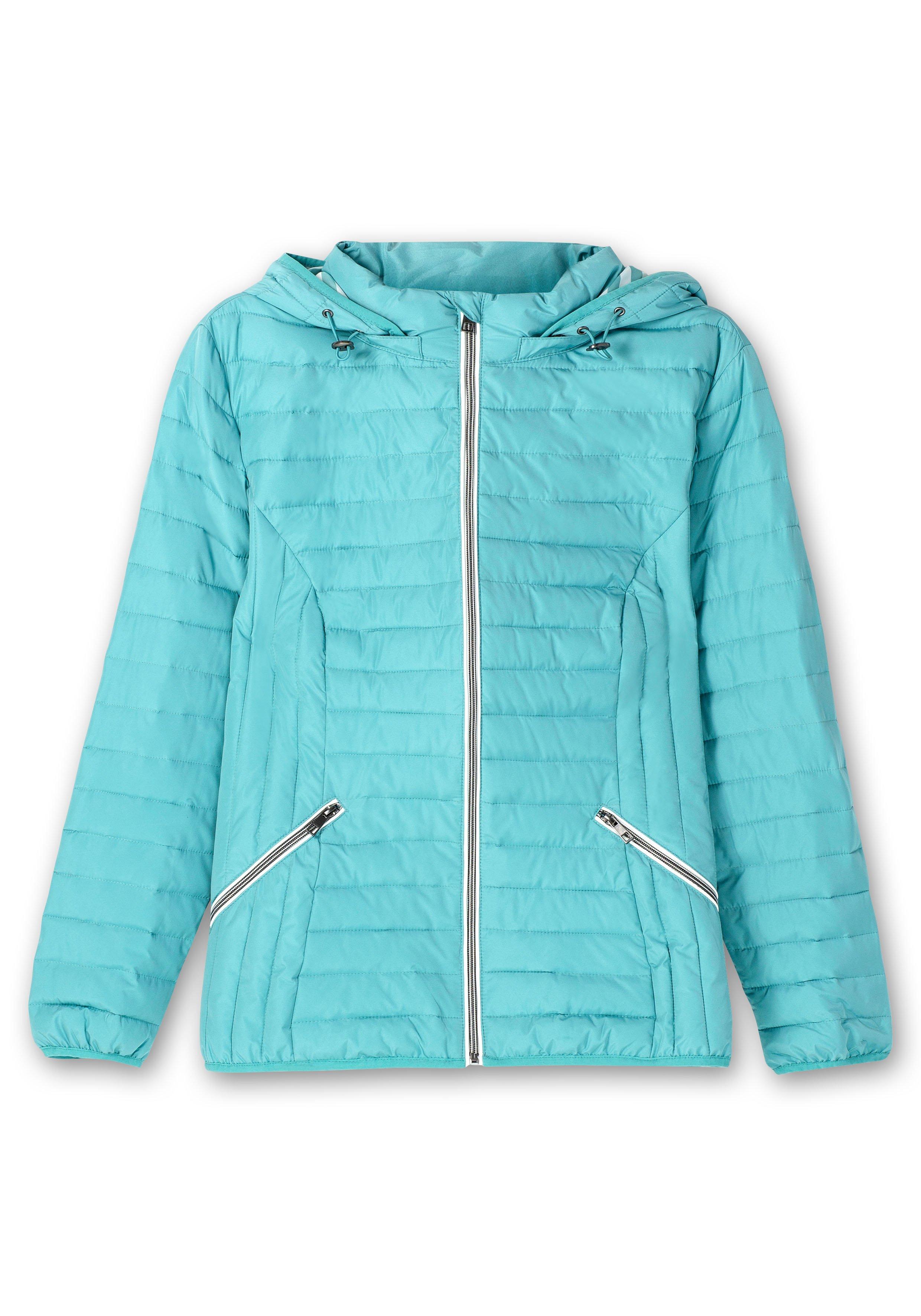 Leichte Steppjacke mit abnehmbarer Kapuze