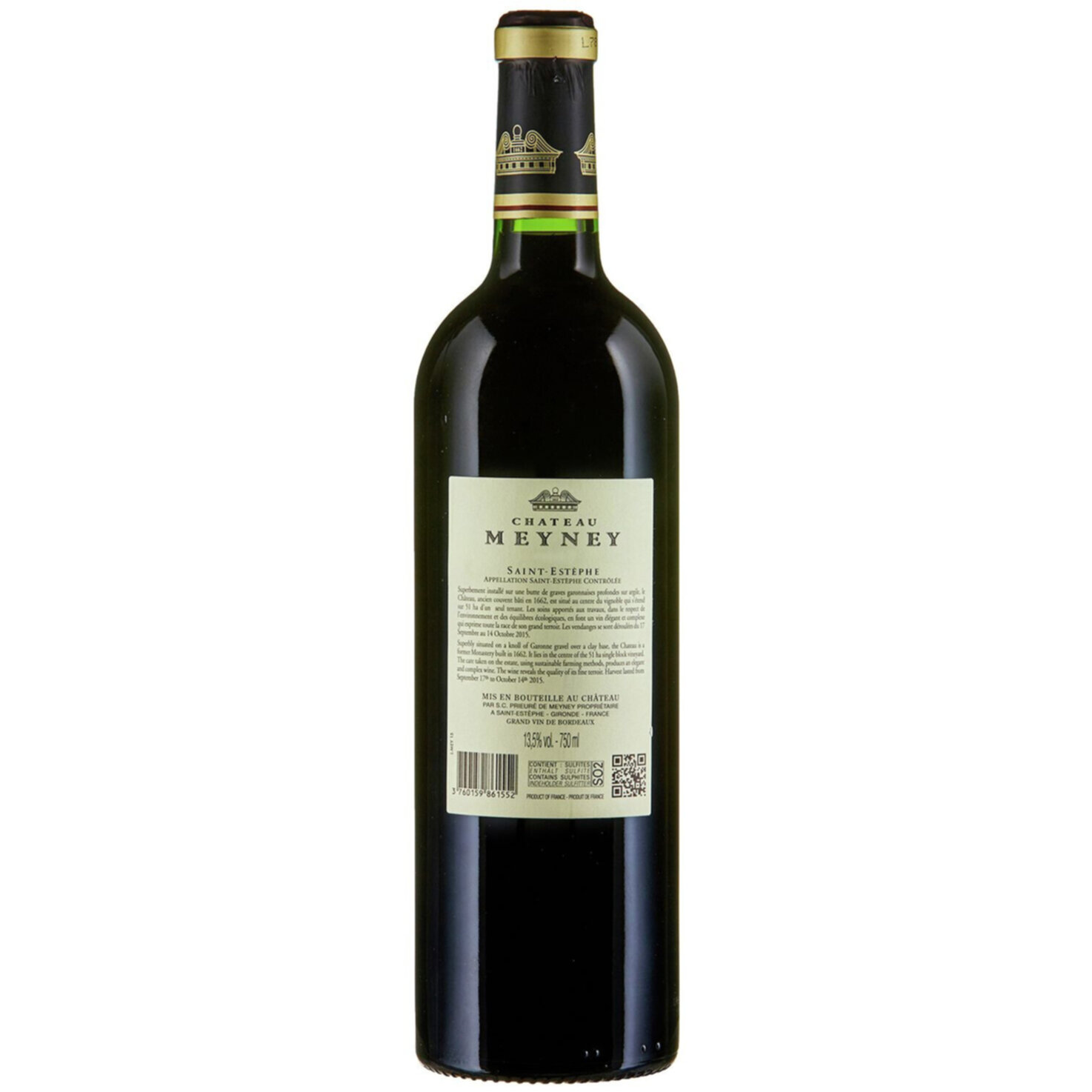 Château Meyney Saint-Estèphe AC -75cl