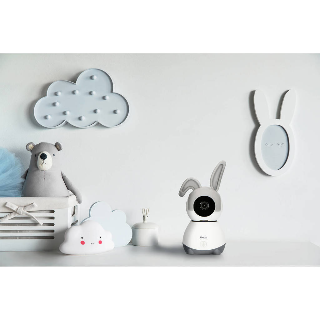 goed en voordeligeSMARTBABY10 Wifi babyfoon met camera, wit/grijs
