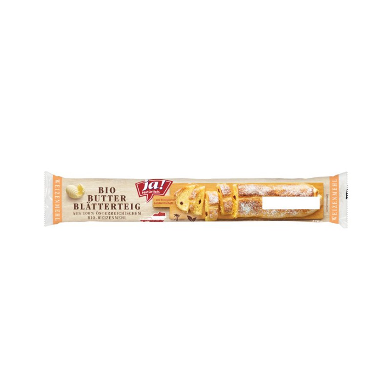 Ja! Natürlich Bio-Butter-Blätterteig