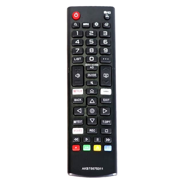 TV fjernbetjening Erstatning til AKB75675311 LG TV
