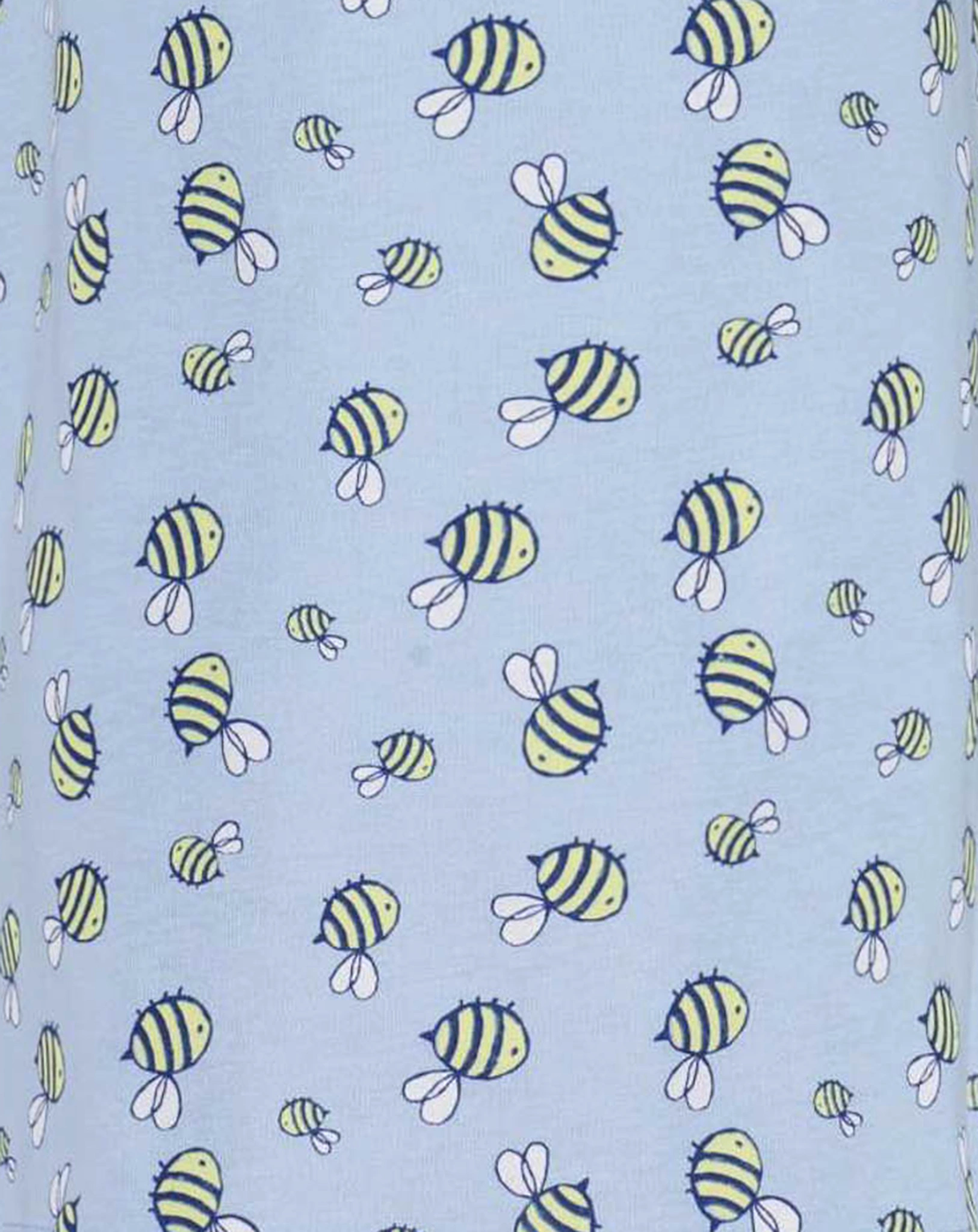 Shirtkleid BUSY BEE AOP in hellblau