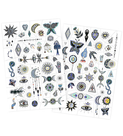 Djeco Tattoos - Wicca - 50+ Tattoos
