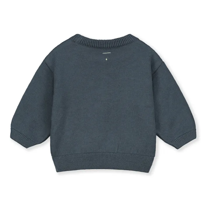 Gray Label Pull Fin Bébé | Bleu gris