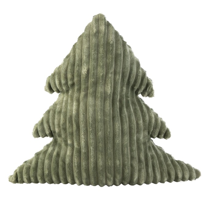 Dekokissen - Tannenbaum - grün - ca. 44 x 41 cm