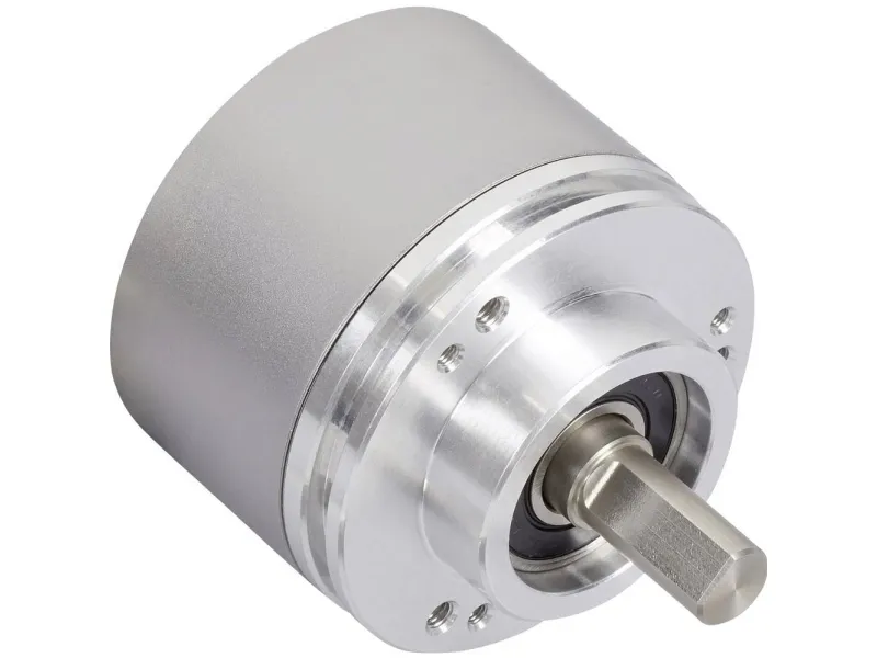 Posital Fraba Absolut Drejefølere 1 stk OCD-DPC1B-0016-C10S-H2M Optisk Spændeflange 58 mm
