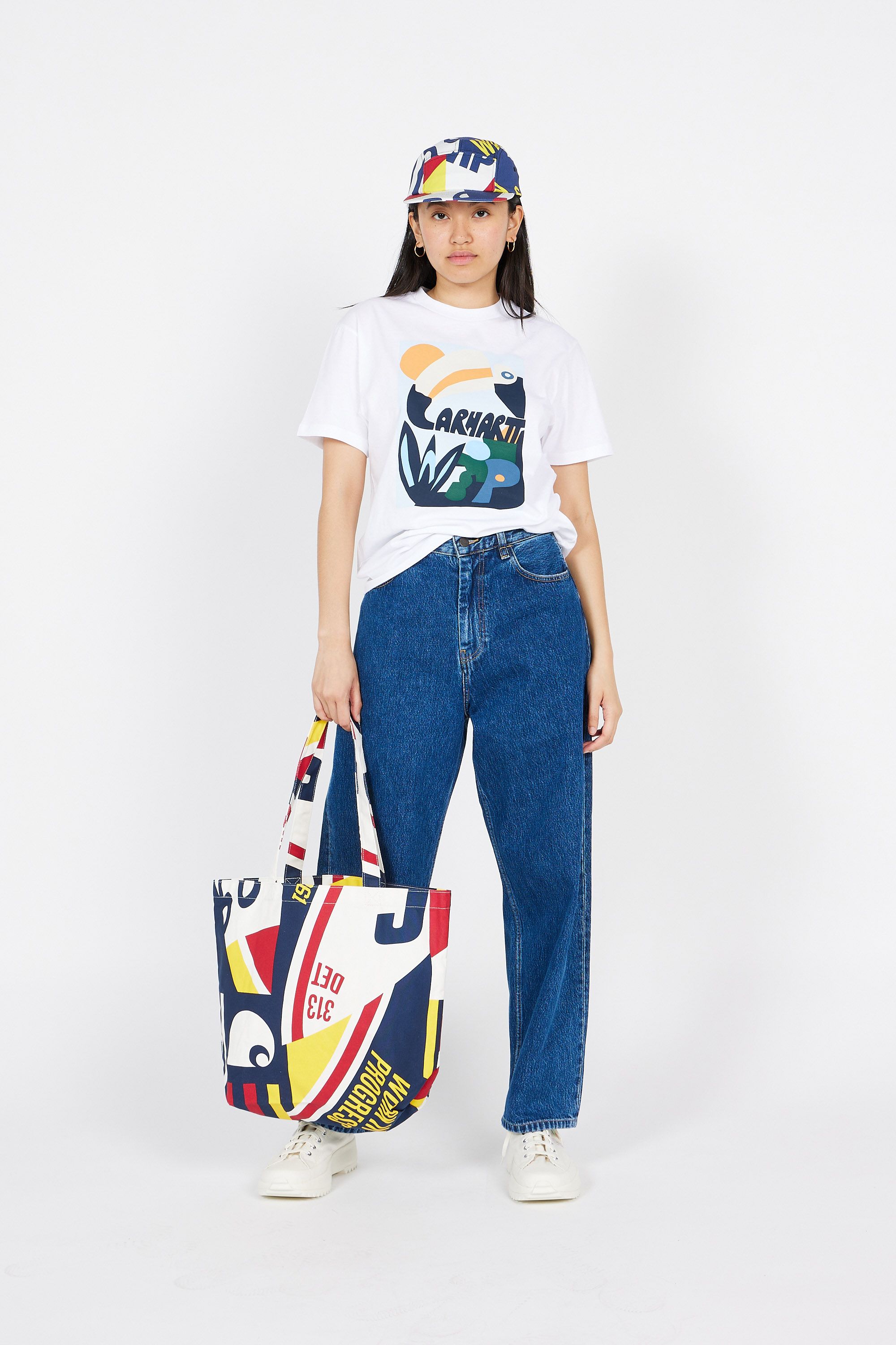 CARHARTT WIP Jean  Brandon Bleu