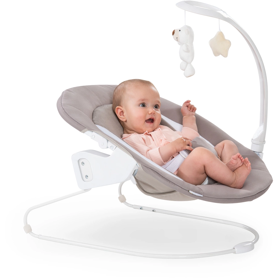 hauck Babyaufsatz Alpha Bouncer 2in1 Deluxe Sand
