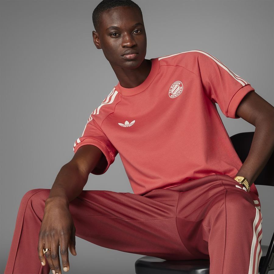 Bayern Munich T-Shirt OG 3-Stripes - Crew Red