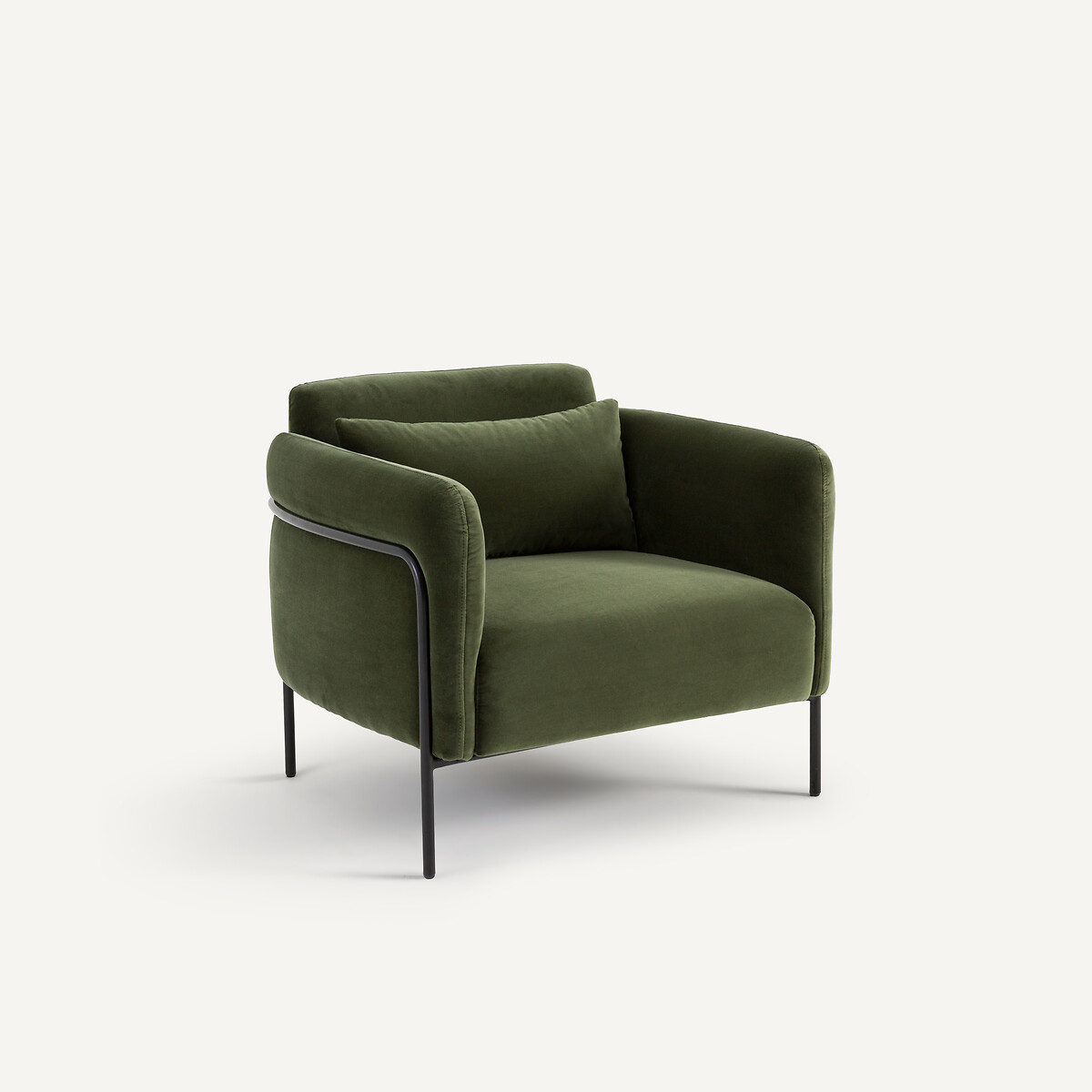 AM.PM<br>Poltrona em fluweel, Alistair