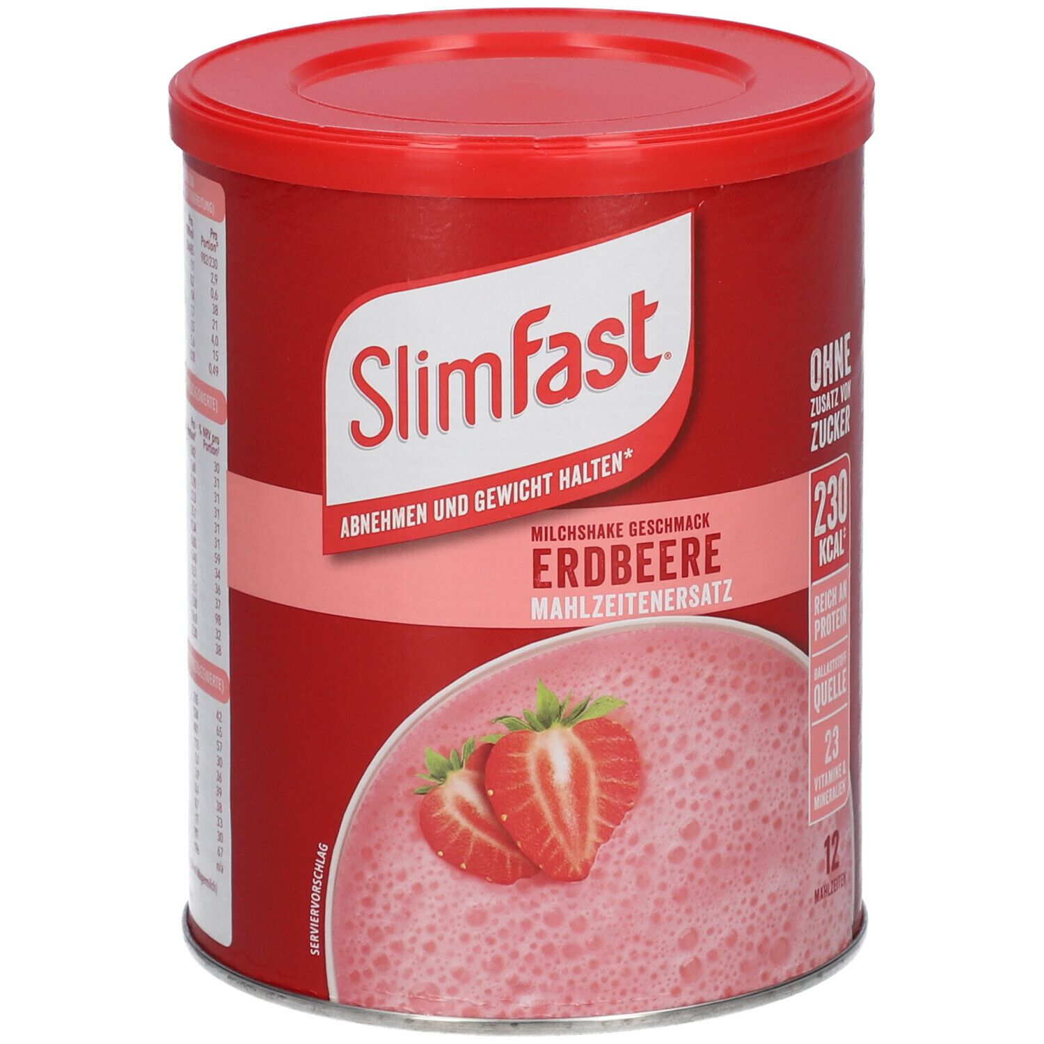 Slim Fast Milchshake-Pulver Erdbeere