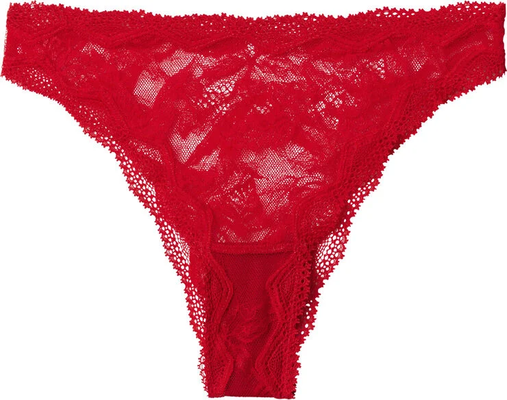 Closely The bird high cut Red