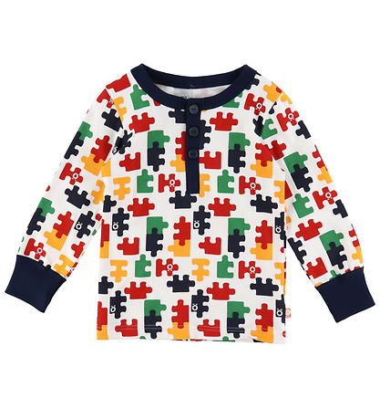 Katvig Schlafanzug - Navy/Rot