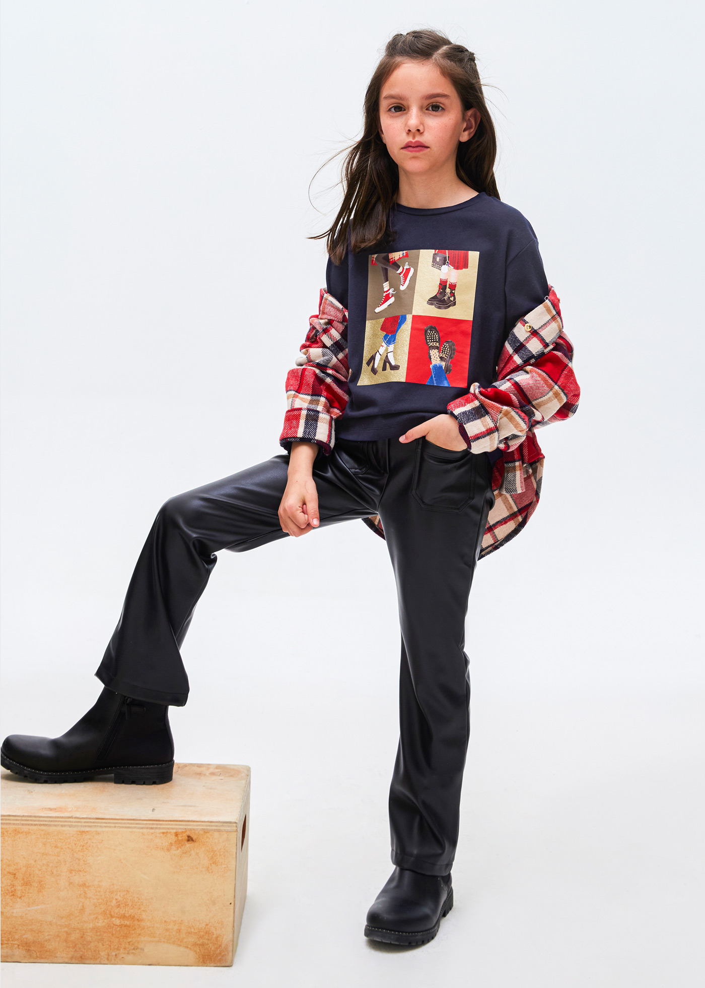 Camiseta estampada Better Cotton para meninas