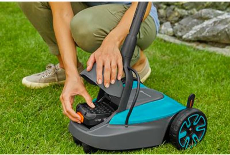 Gardena HandyMower 22/18V P4A Ready-to-Use Set + Grasschere Comfort