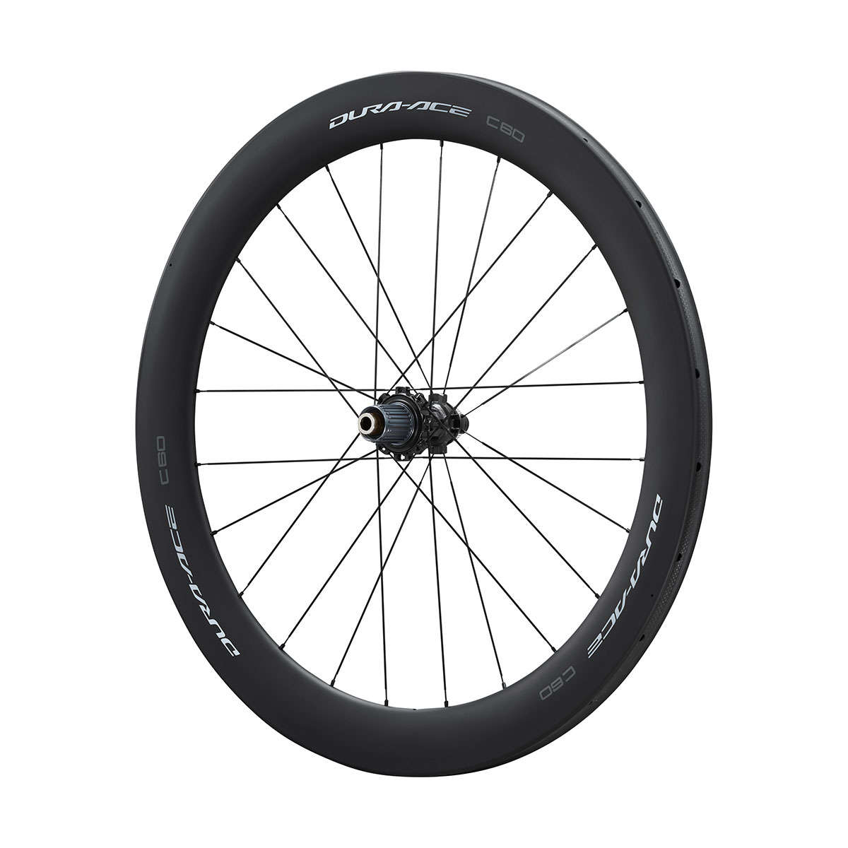 Shimano Dura-Ace R9270 C60 Tubular Disc Achterwiel Steekas