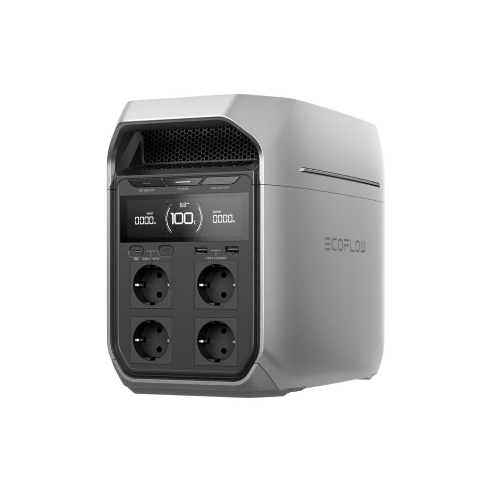 STRØMSTASJON ECOFLOW DELTA 3 PLUS