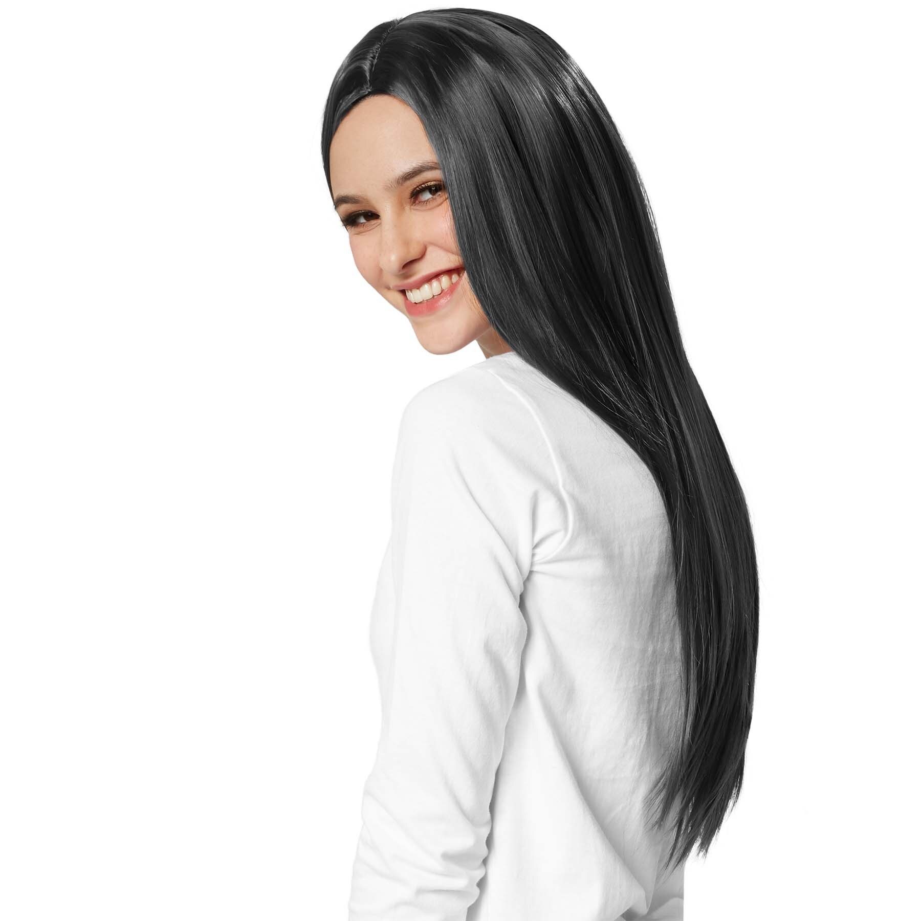tectake® Perücke Lange Haare glatt