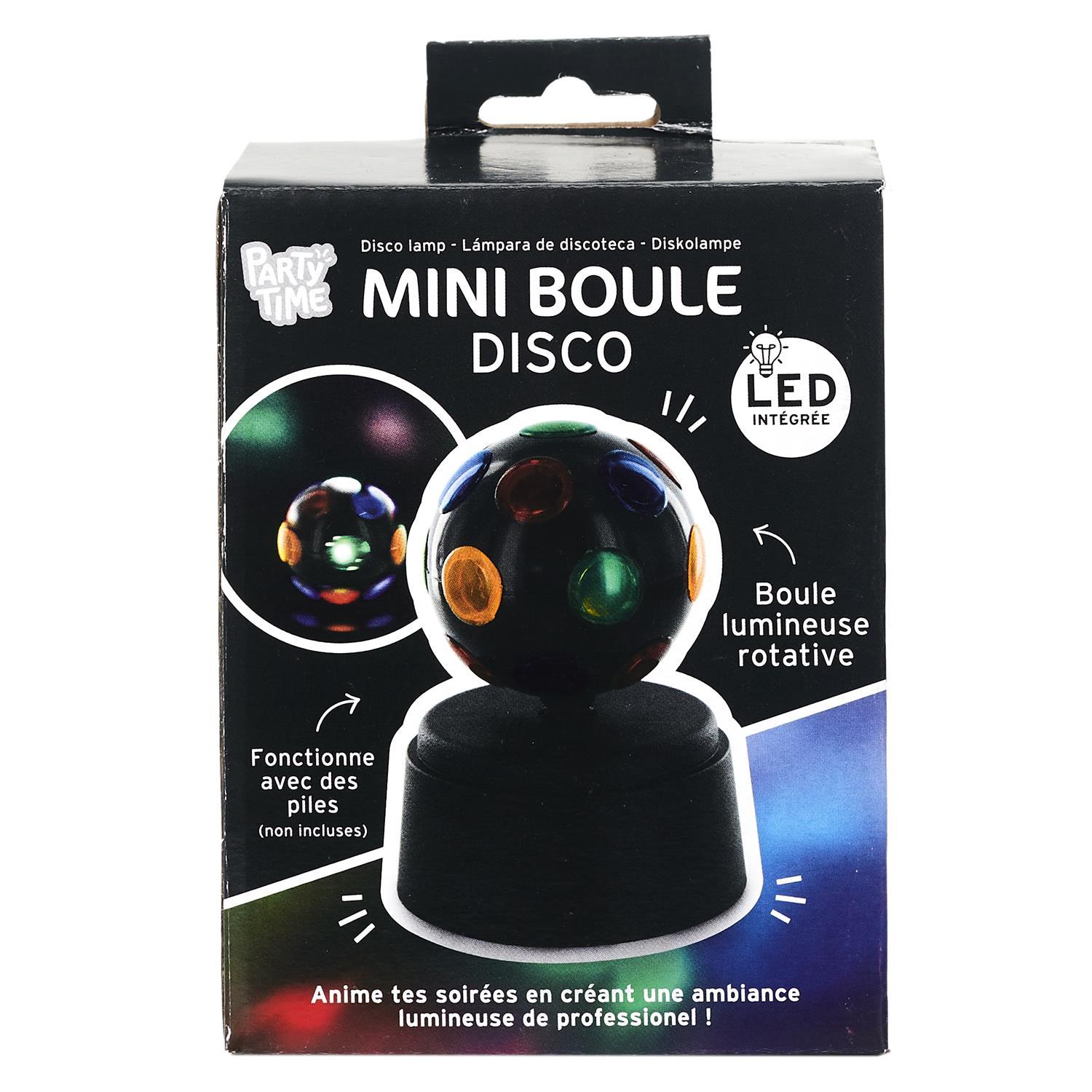 BOULE DISCO MINI A PILE