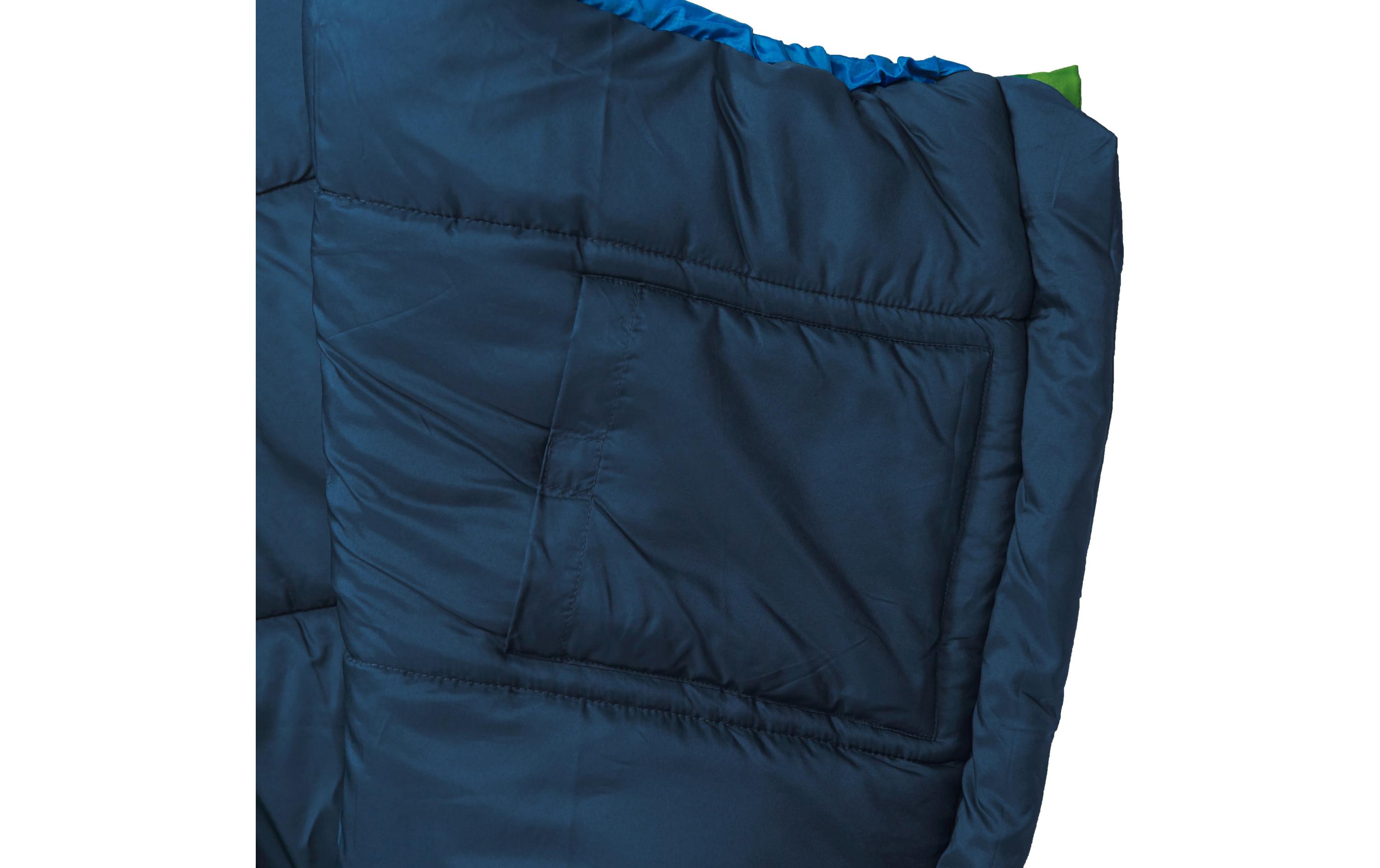 Kinderschlafsack Biopod Wolle Kids World Traveller Green<br>Leichter, mitwachsender Kinderschlafsack