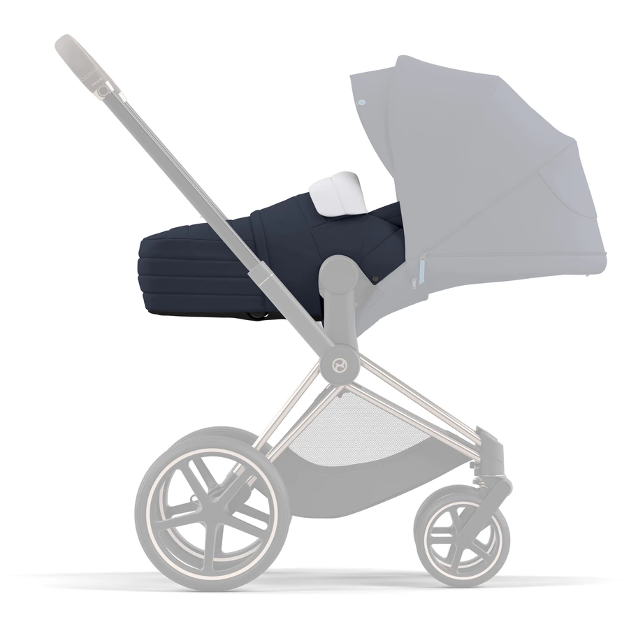 cybex PLATINUM Kinderwagenaufsatz Lite Cot Nautical Blue