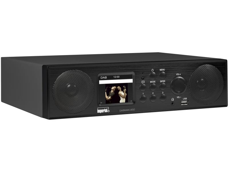 Imperial DAB  Radio Dabman i450 Schwarz Internet- und DAB -Radio