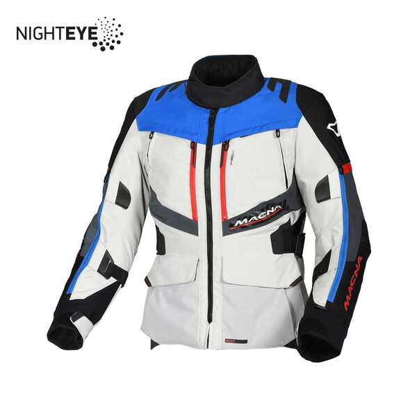 Macna - Veste femme Domane Gris Clair / Noir / Bleu