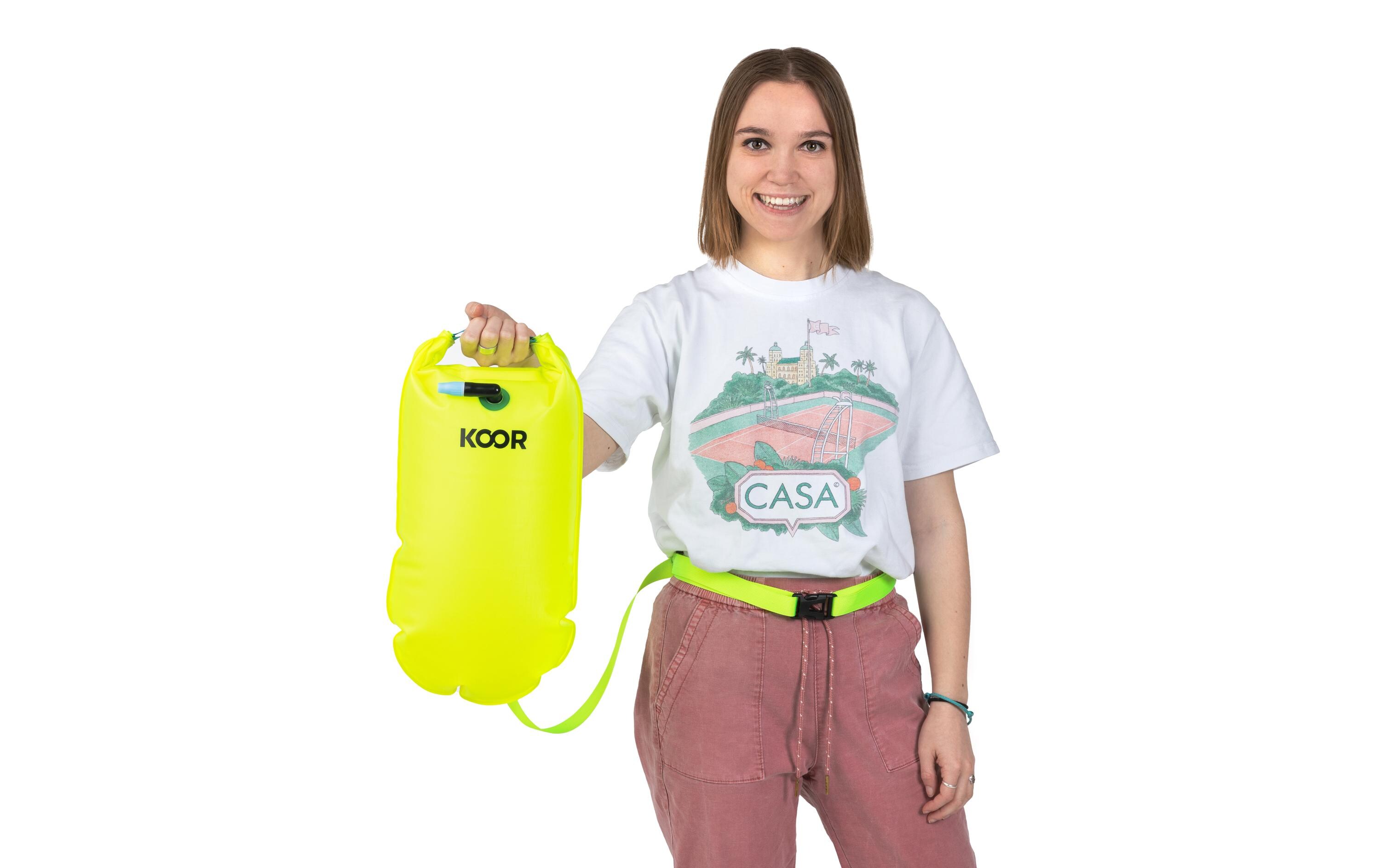 Schwimmboje Booa Giallo 15 lDry Bag und Schwimmboje in einem