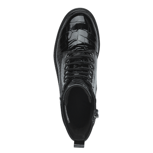 Tamaris Støvler, Black Croco, 38