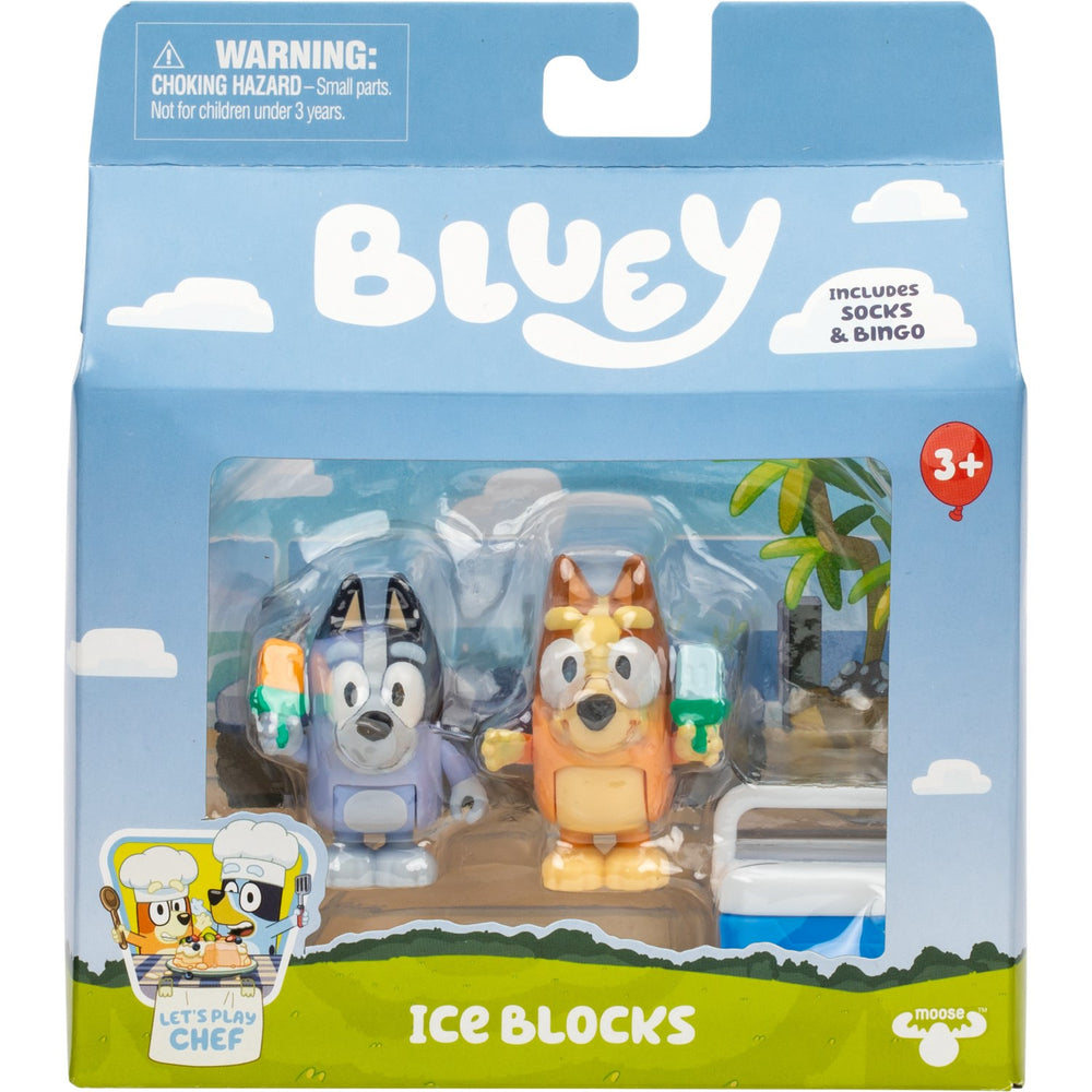 Køb Bluey 2-pak Chef & Socks Iceblocks