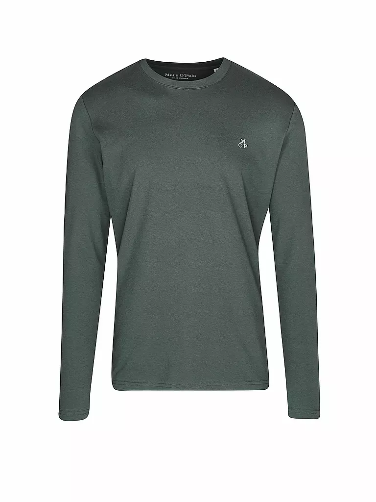 MARC O'POLO Langarmshirt  petrol