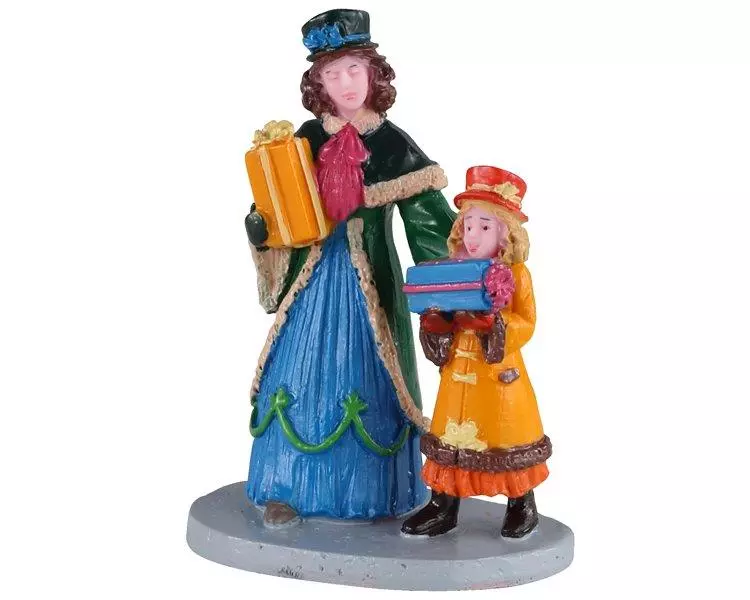 Personnages Lemax Achat des cadeaux