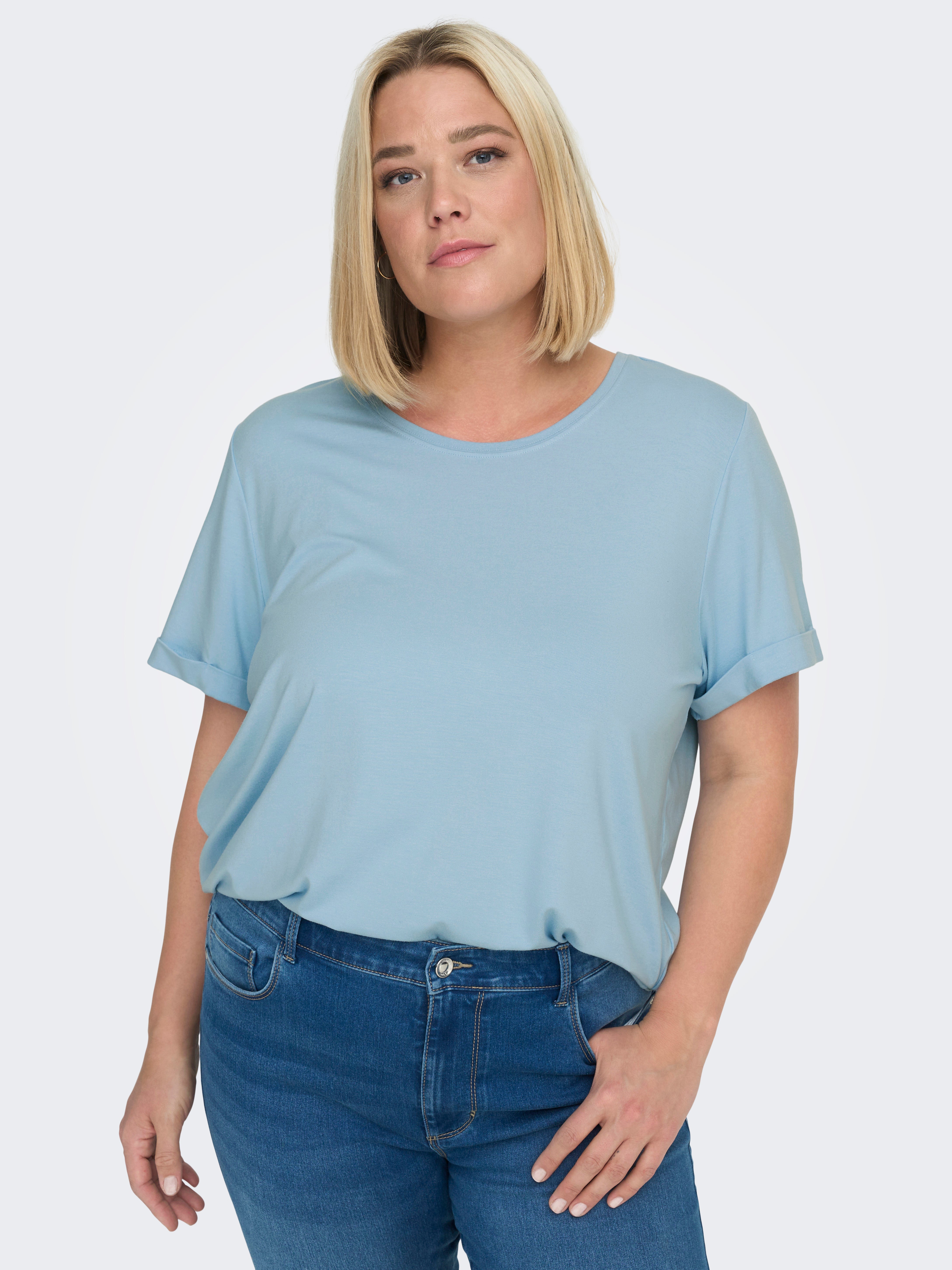 CARCARMA T-shirt Powder Blue