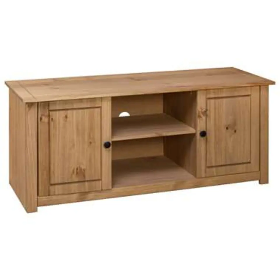 vidaXL - Tv-meubel - Bruin - Grenenhout
