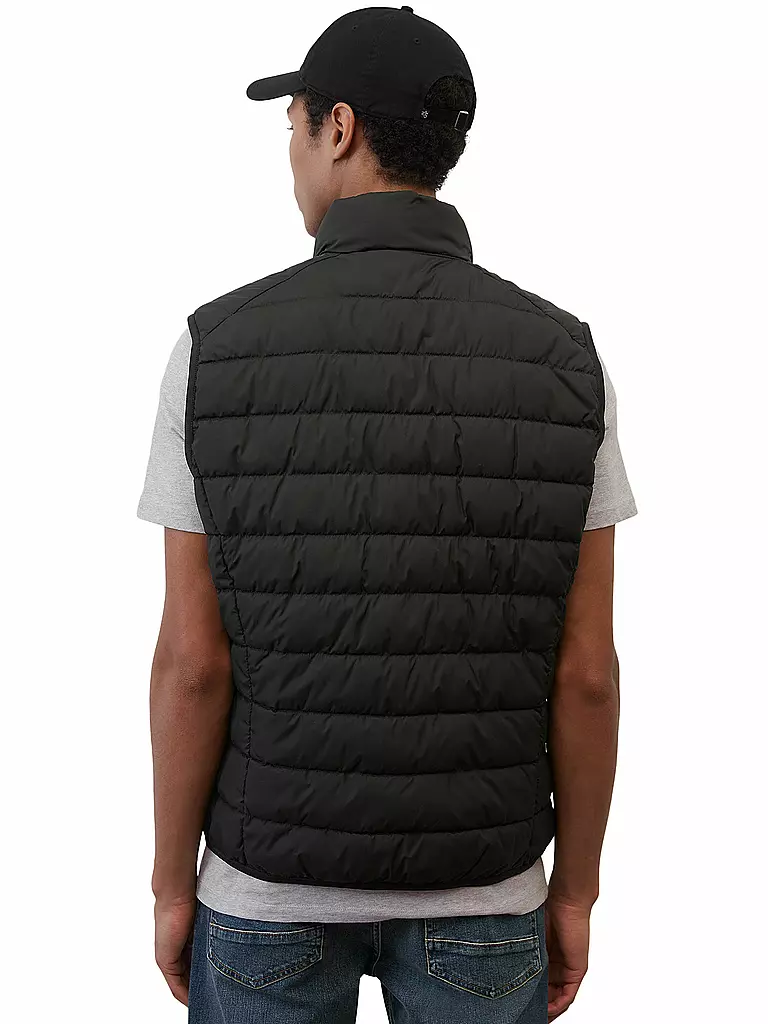 MARC O'POLO Steppgilet schwarz