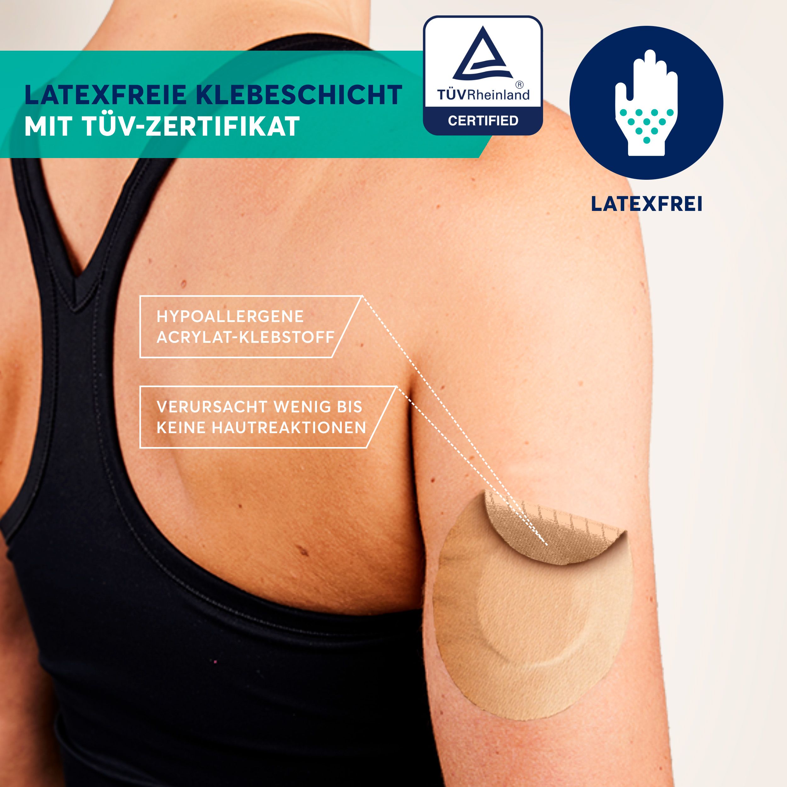 CureTape® - Freestyle libre und Dexcom Sensor Fixierpflaster