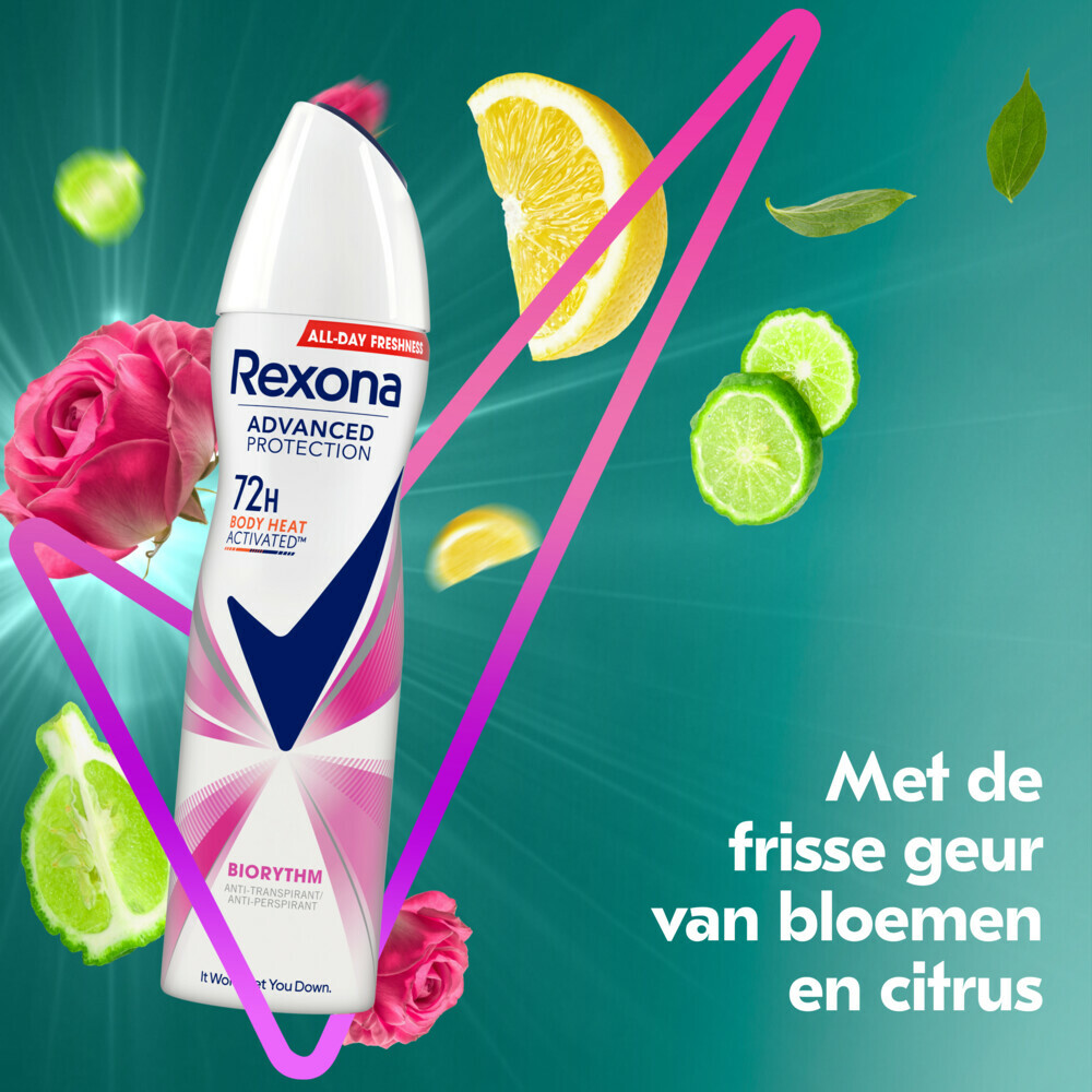Rexona Deodorant Spray Advanced Protection Ultra Dry Biorythm150 ml