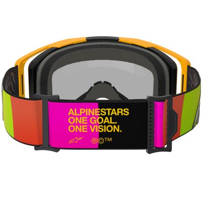 Masque cross Alpinestars VISION 8 CORP IRIDIUM 2025 - Jaune / Rose