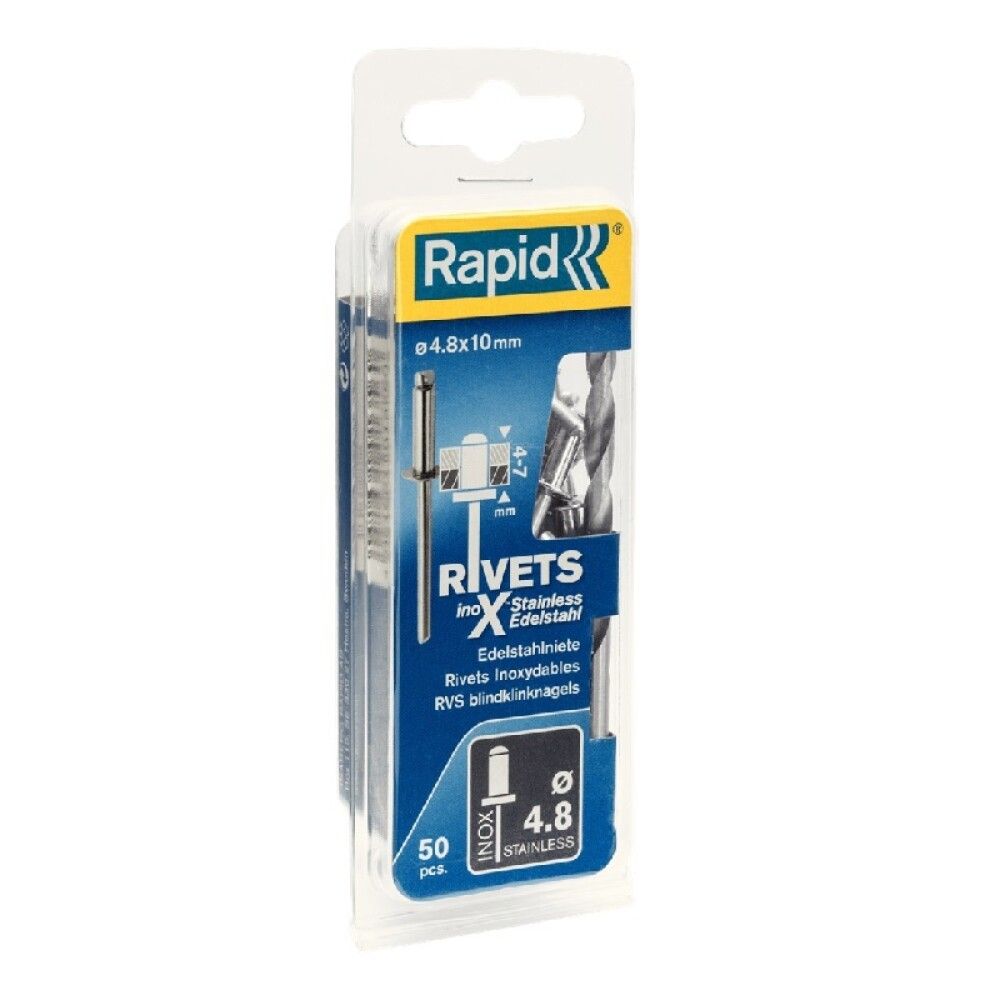 POPNAGLE RAPID Ø4.8X10 MM 50STK/PK