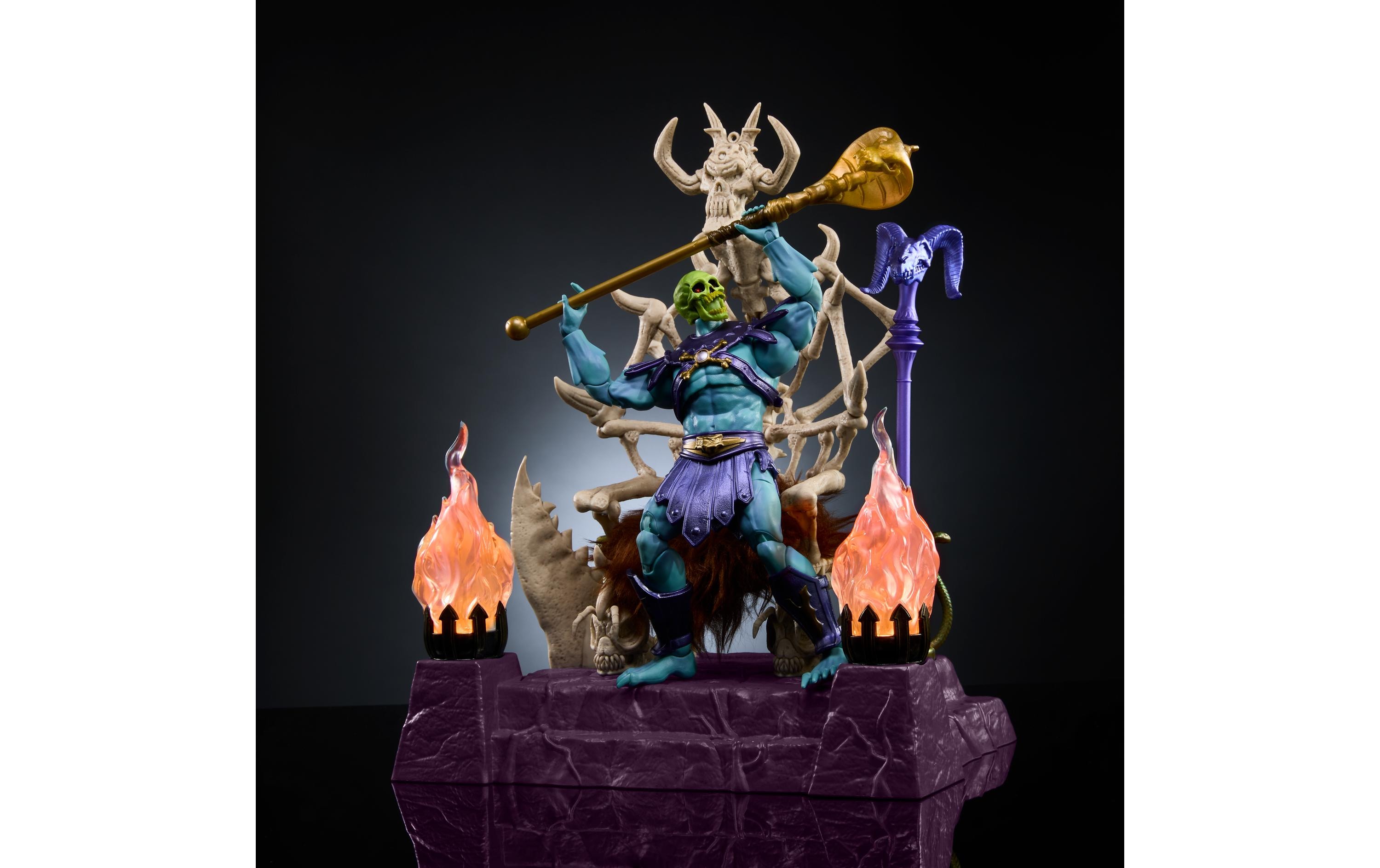 Masters of the Universe Skeletor und Throne 18 cmSkeletor-Figur als Set