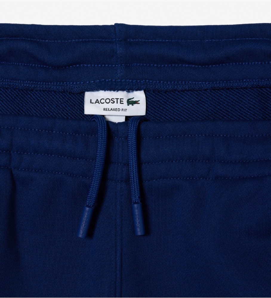 Calça de moletom Lacoste Navy Plush Jogger