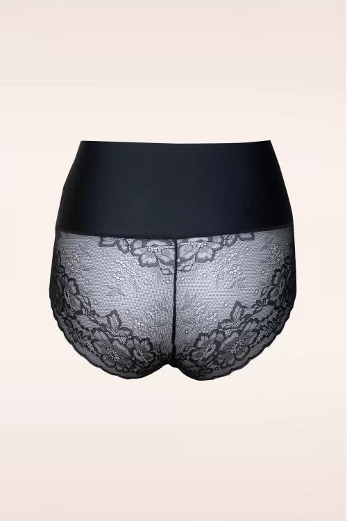 MAGIC Bodyfashion Tummy Shaper Lace Slip in Zwart