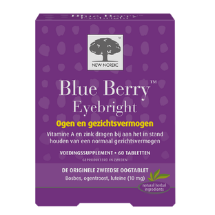 New Nordic Blue Berry Eyebright Tabletten 60TB