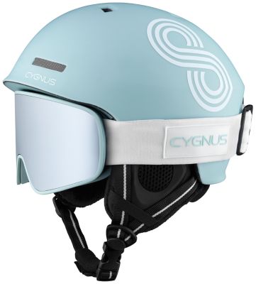 CygnusSki Helmet Set - hellblau