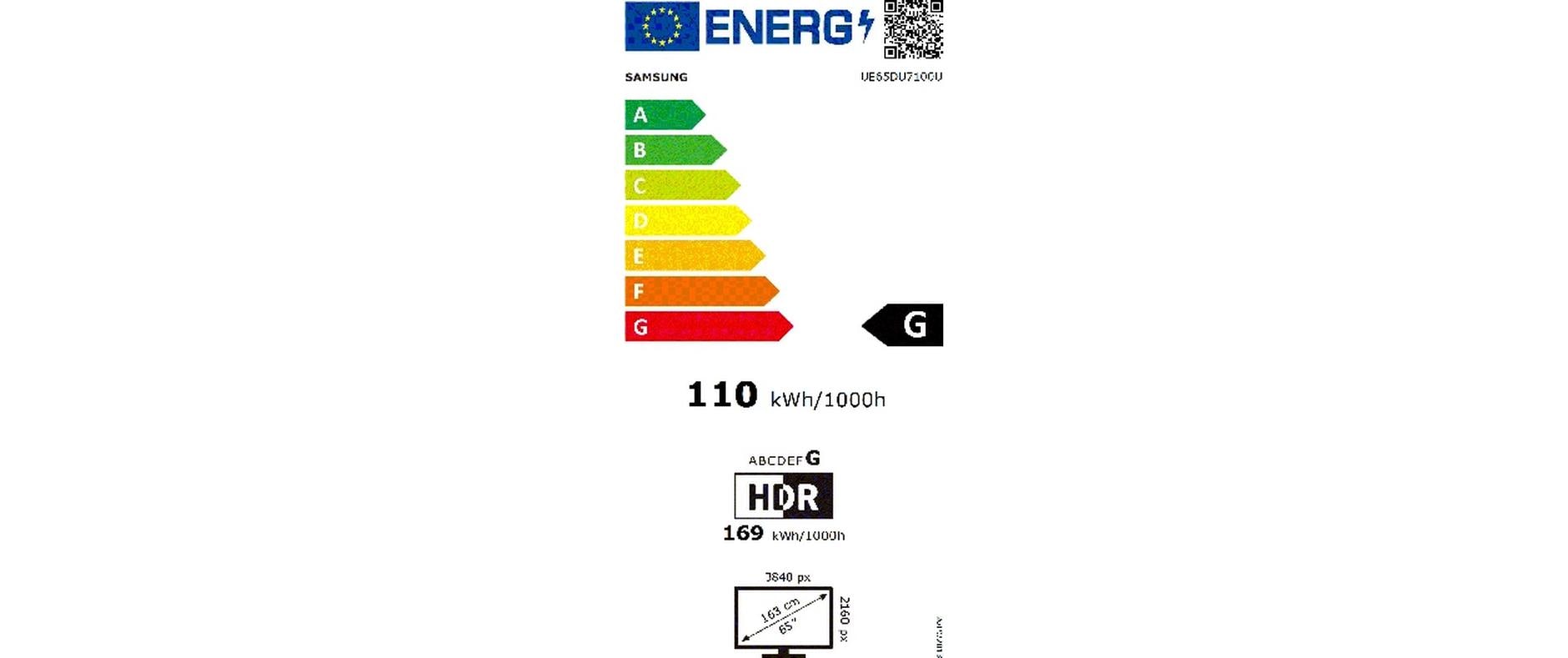 TV UE65DU7170 UXXN 65