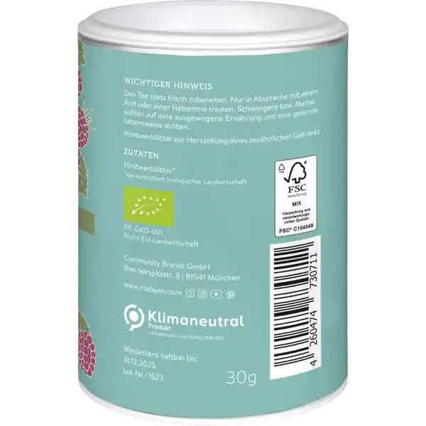 Bio Himbeer-Blättertee