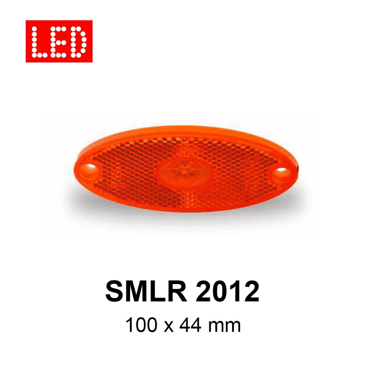 Jokon LED-Seitenmarkierungsleuchte SMLR 2012 mit integriertem Rückstrahler 12 V
