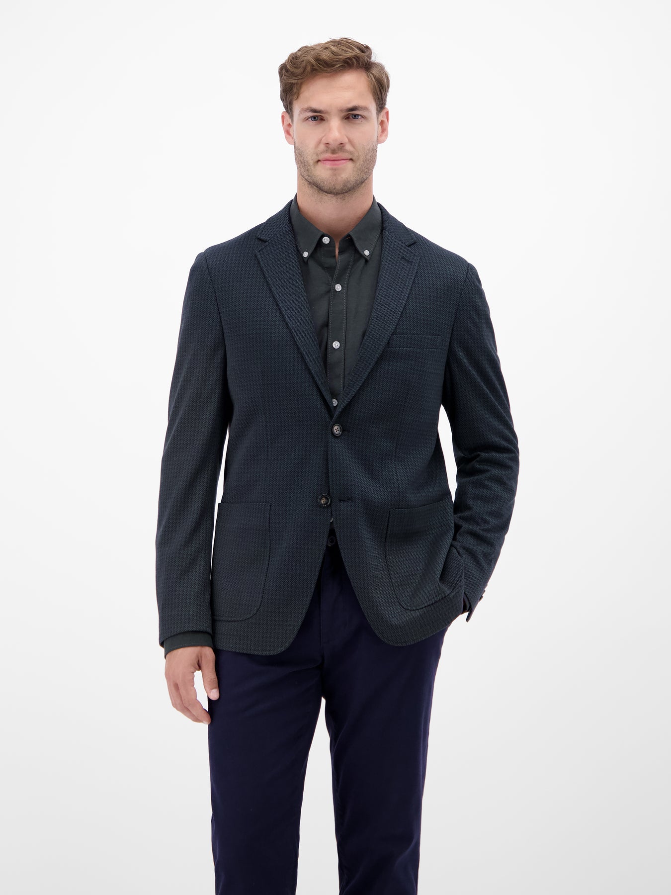Twill-Sakko in KURZGRÖSSEN