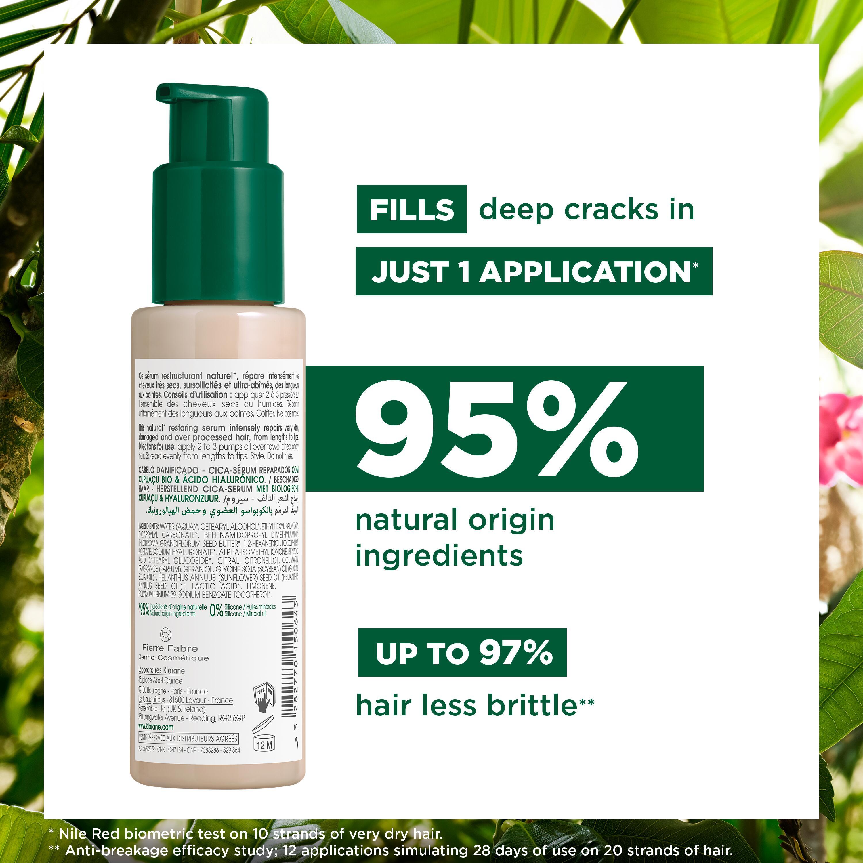 Klorane Cica-Serum<br>100 ml, Tube, Cupuaçu Bio