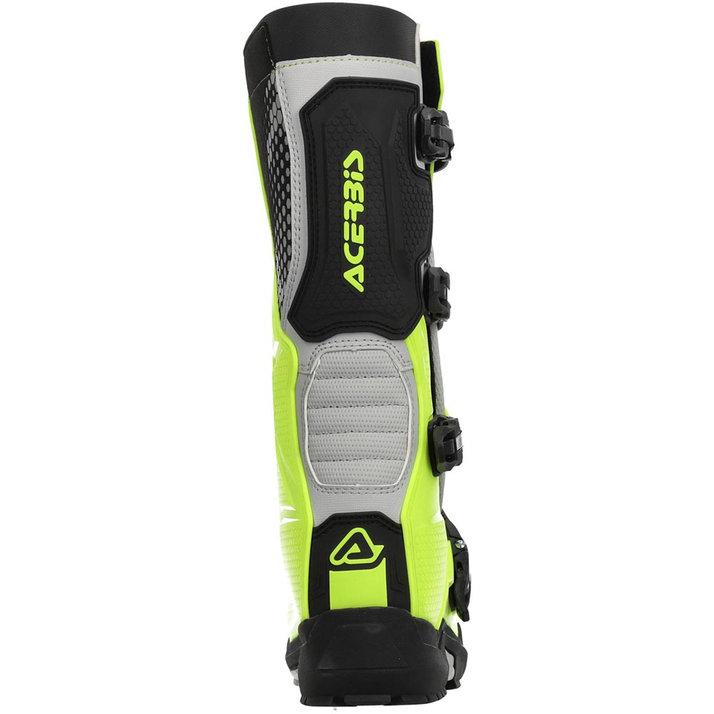 Acerbis - Bottes Artiglio Jaune fluo / Blanc